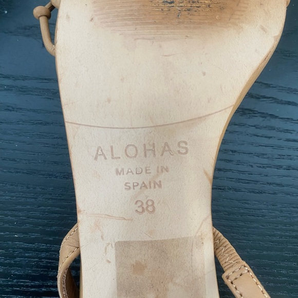 Alohas Juniper Sandal in Camel Size 38 *Missing strap‎ - Picture 3 of 15